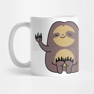 Yoga sloth Mug